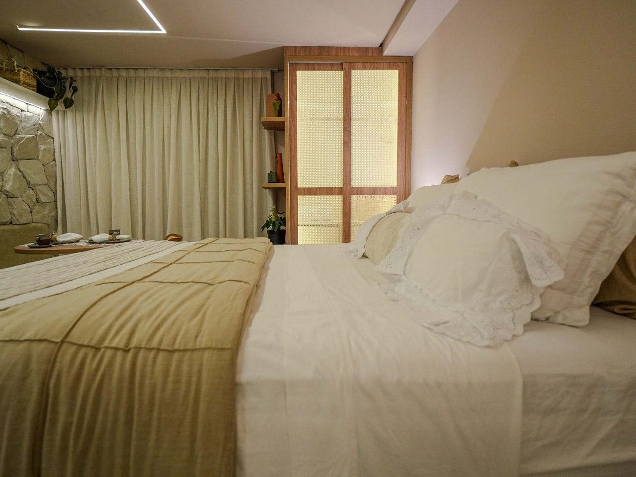 Flat Jardins Al Mare - Quarto