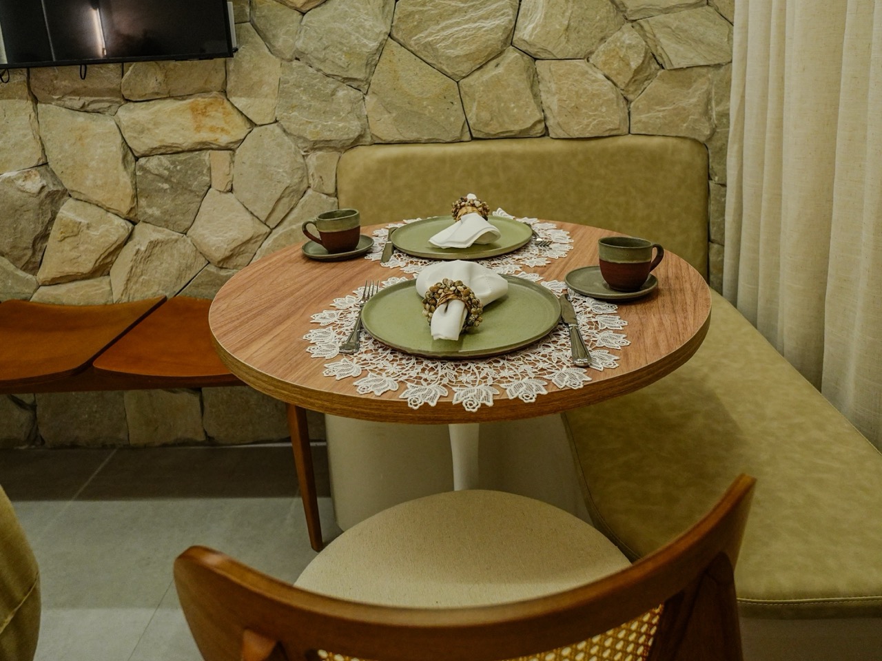 Flat Jardins Al Mare - Área de jantar